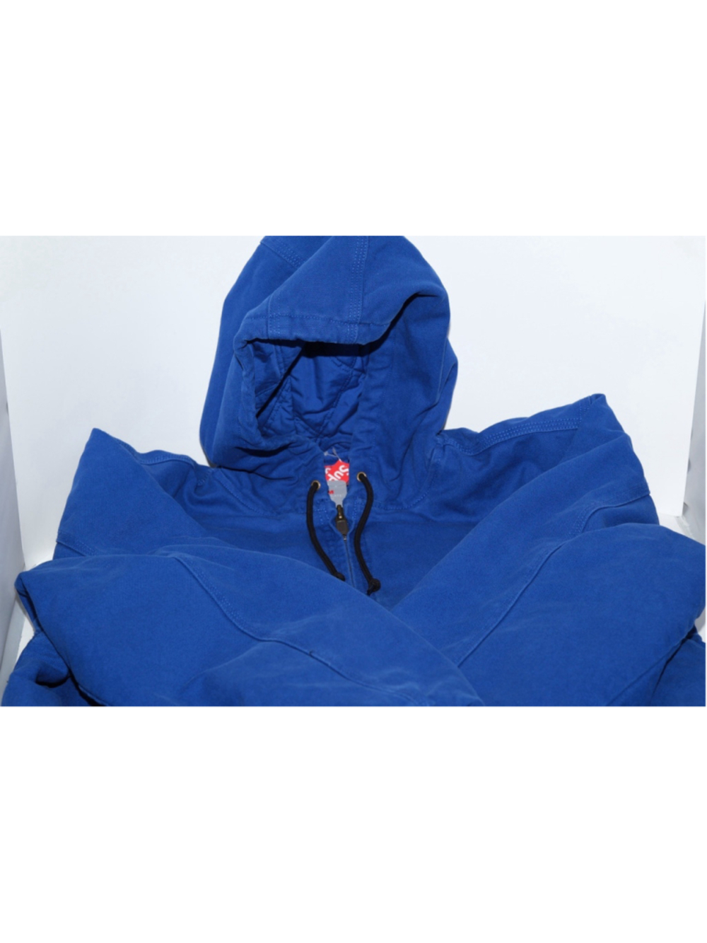 Supreme The Misfits Hooded Work Jacket Royal Large Zip Up